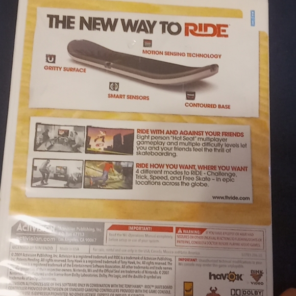 Tony Hawk ride (Wii) - Picture 2 of 4